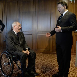 Bilateral Meeting Between DPM Babacan and German Minister of Finance Wolfgang Schauble
