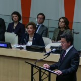 Deputy Prime Minister Babacan addressed the annual Special High-Level Meeting of the UN Economic and Social Council