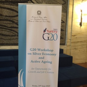 G20 Silver Economy Workshop Held in Rome